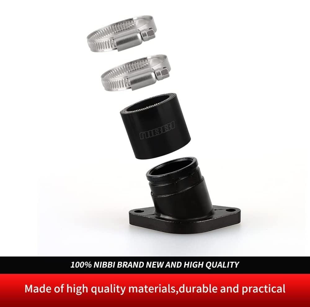Nibbi Motorcycle Intake Manifold,Carburetor Boot Joints,Intake Manifold Air Joint Boot Connector For Motorcross Dirt Bike Cqr250