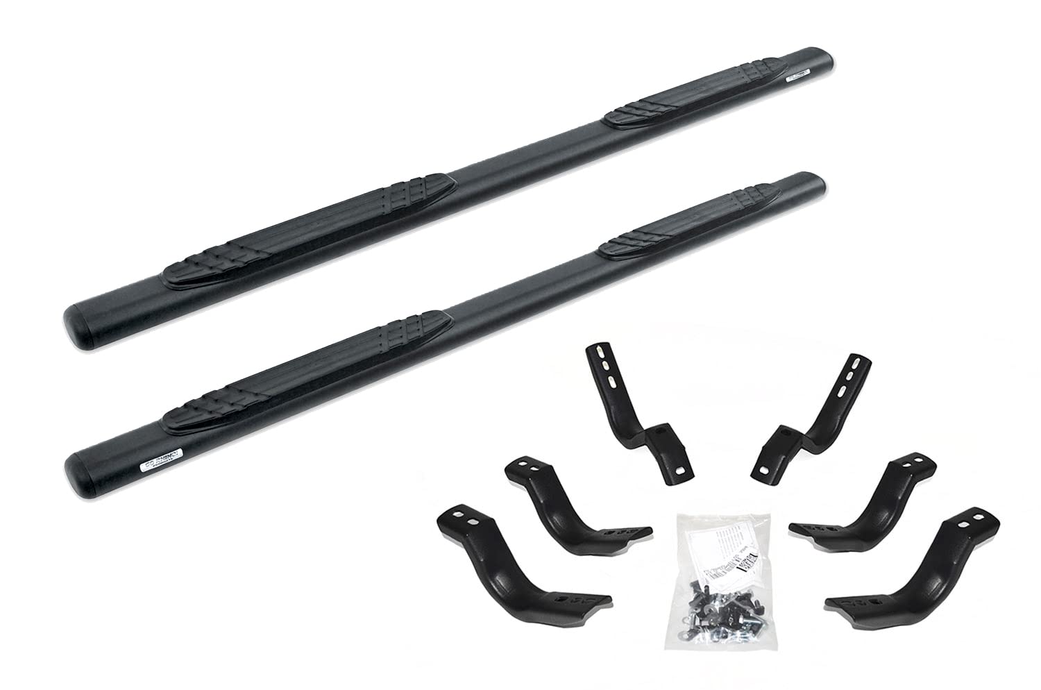 Go Rhino 684409987T 4 Oe Xtreme Side Steps With Mounting Brackets Kit For Ram 11-14 1500, Ram 11-24 2500, Ram 11-24 3500, Dodge 09-10 Ram 1500, Dodge 10 Ram 2500, Dodge 10 Ram 3500 (Crew Cab Pickup)