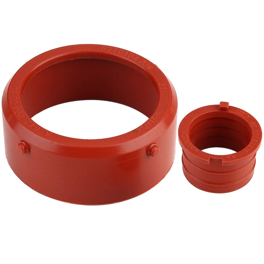 Nikou Turbo Intake Seal Kit A6420940080 for Mercedes-Benz OM642 Engines - Includes Turbo Intake & Engine Breather Seals