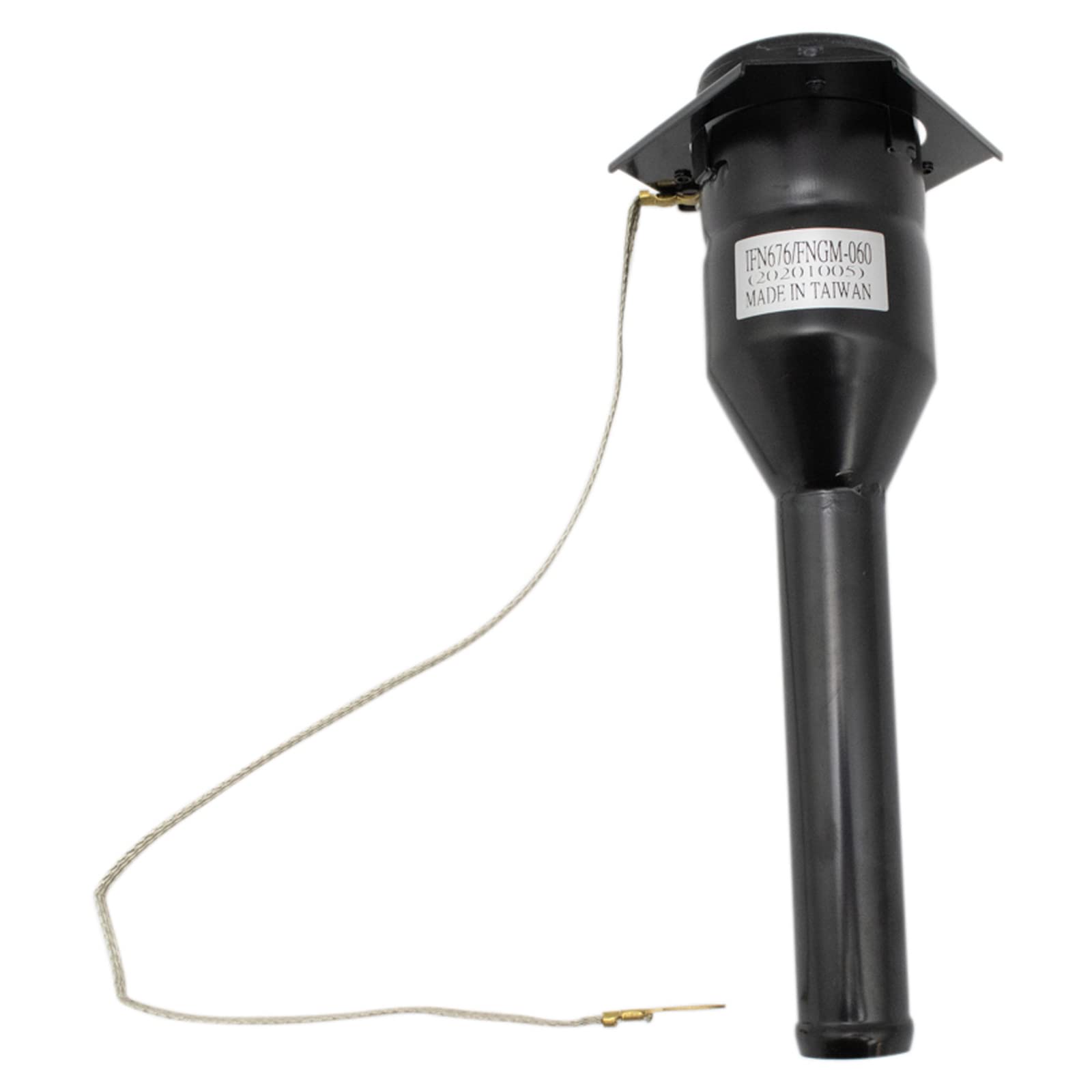 Trq Fuel Tank Filler Neck Black Compatible With 2002-2003 Chevrolet S10 Gmc Sonoma