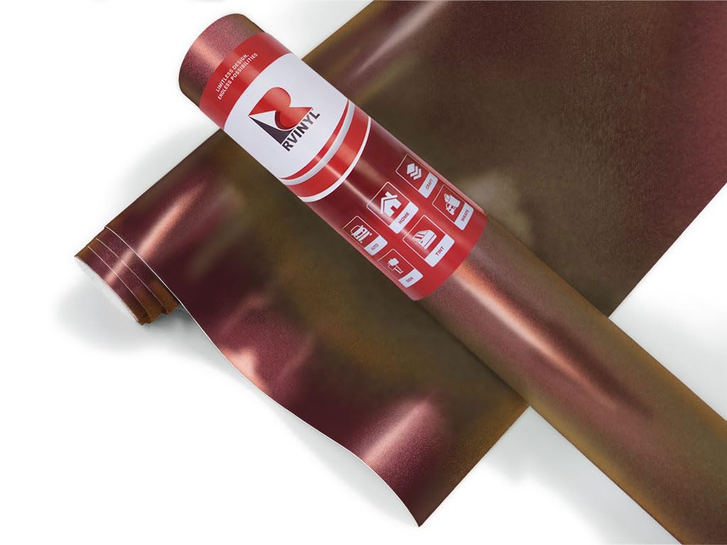 3M 2080 Series Sp236 Satin Flip Volcanic Flare - 5Ft X 6Ft - 30Sq Ft - Dual Cast Thick Vinyl Car Wrapping Film - Shade Shifting
