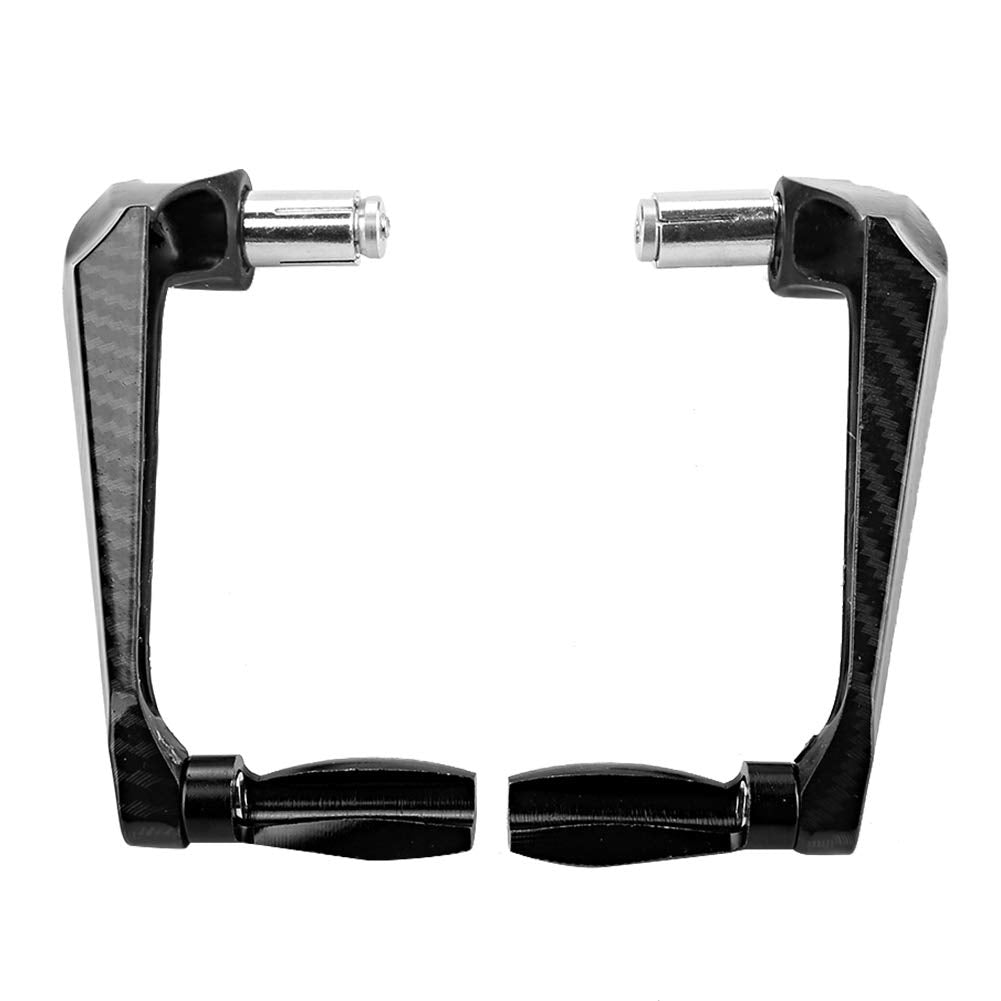 KIMISS Universal 7/8in 22mm CNC Aluminum Handlebar Brake Clutch Lever Hand Guard Protector for Motorcycle, Motorbike, Scooters,