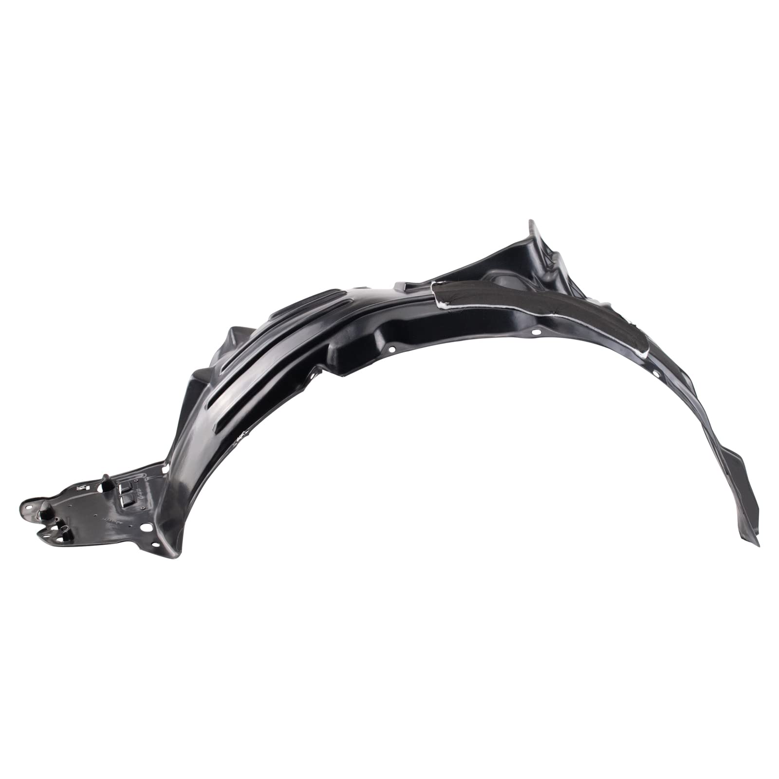 Trq Front Inner Fender Liner Set Compatible With 2018-2020 Honda Fit Ho1248182 Ho1249182
