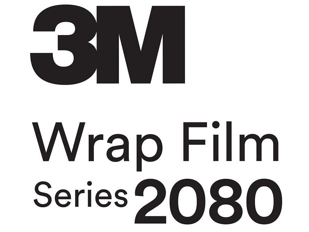 3M 2080 Series S51 Satin Battleship Gray - 5Ft X 1Ft - Dual Cast Car Wrap Vinyl Film And Controltac Air Release Adhesives - Bubb