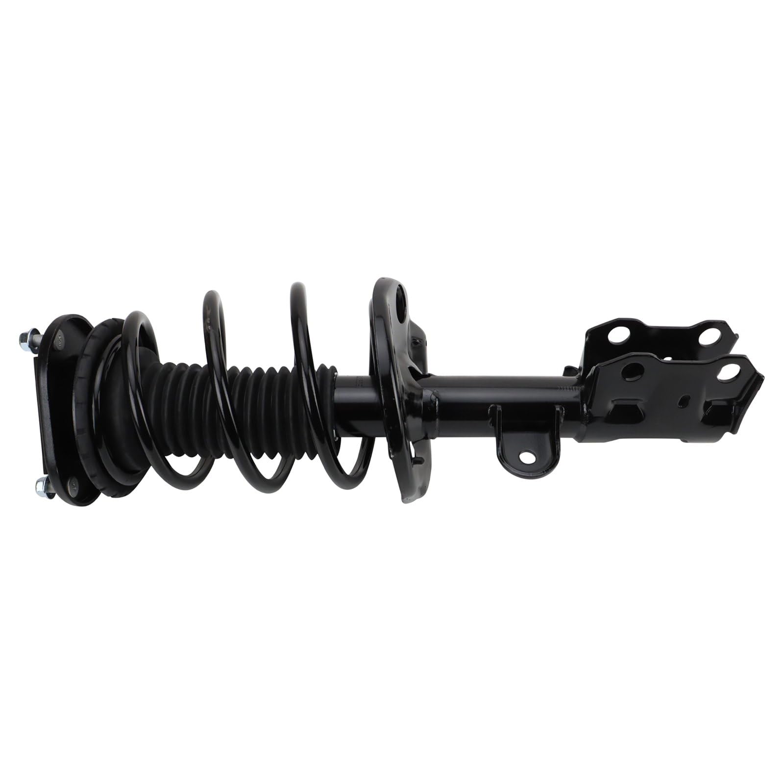 Trq Front And Rear Complete Strut Assembly & Shock Absorber Kit Complete Strut & Coil Spring Assembly Compatible With 2014-2017