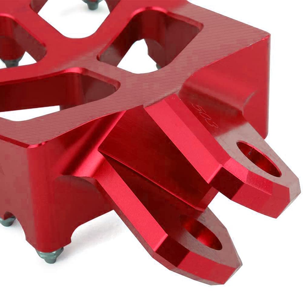 Anxin Dirt Bike Foot Pegs Cnc Footpegs Footrest Foot Pedals Rests For Drz400 2000-2004 Drz400E 2000-2007 Drz400S 2000-2019 Drz40