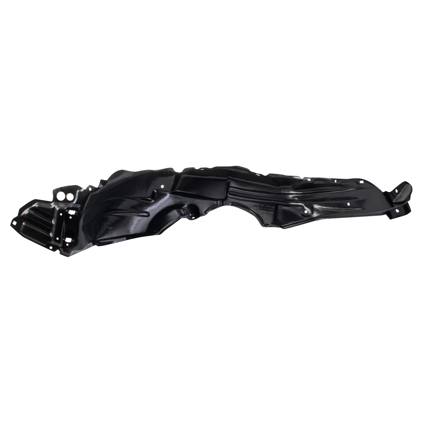 Trq Inner Fender Liner Set Compatible With 2012-2017 Toyota Yaris To1248169 To1248193 To1248197 To1249169 To1249193 To1249197