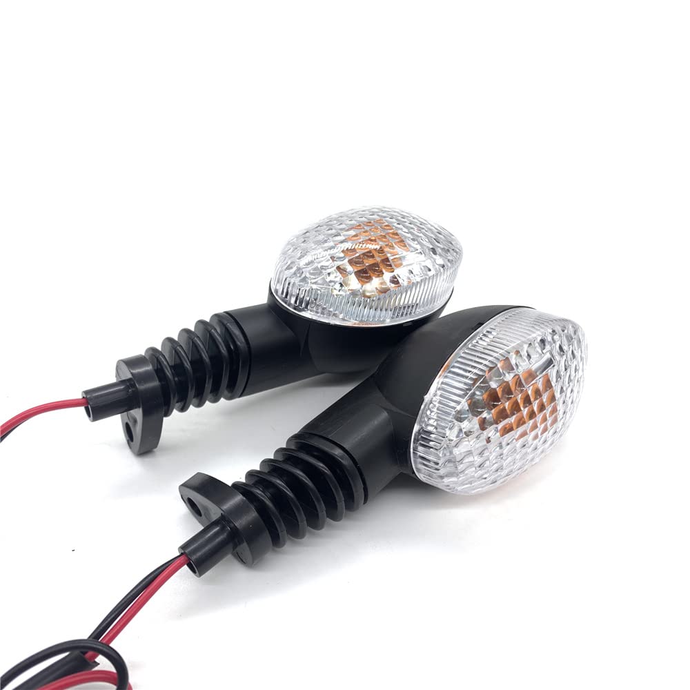 VRWEARE Motorcycle Turn Signal Indicator Light Compatible with KAWASAKI EX250R NINJA 250 250R KLX250S KLX250SF VN650 Vulcan S Fr