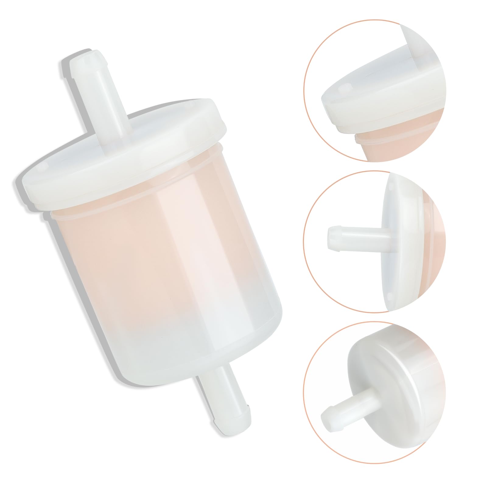 Harbot (Pack of 4) 12581-43012 Inline Diesel Gasoline Fuel Filter for Kubota 12581-43010 BX22D BX23D BX24D BX25 BX1870 BX1860 BX