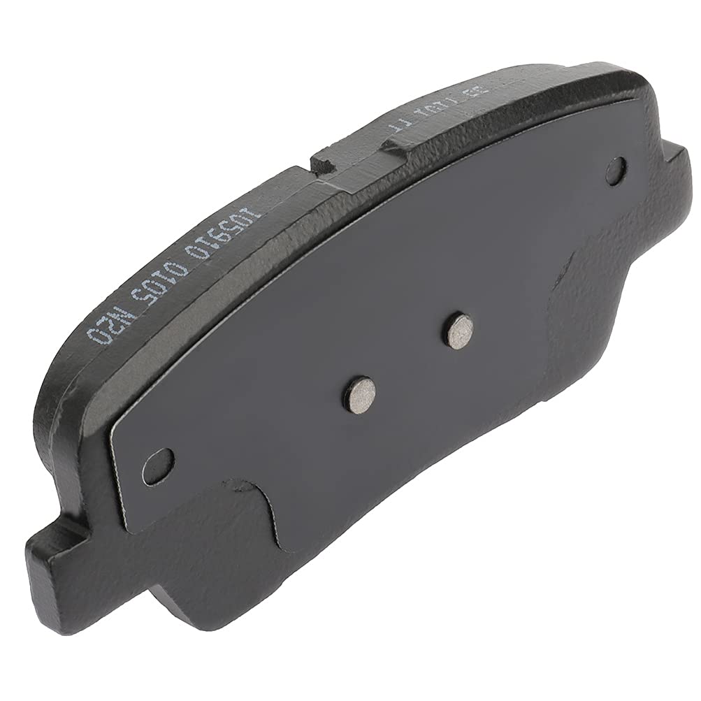Cciyu D1284 Rear Ceramic Brake Pads Kits Fit For 07-09 For Hyundai Entourage,09 For Hyundai Genesis,10-16 For Hyundai Genesis Co
