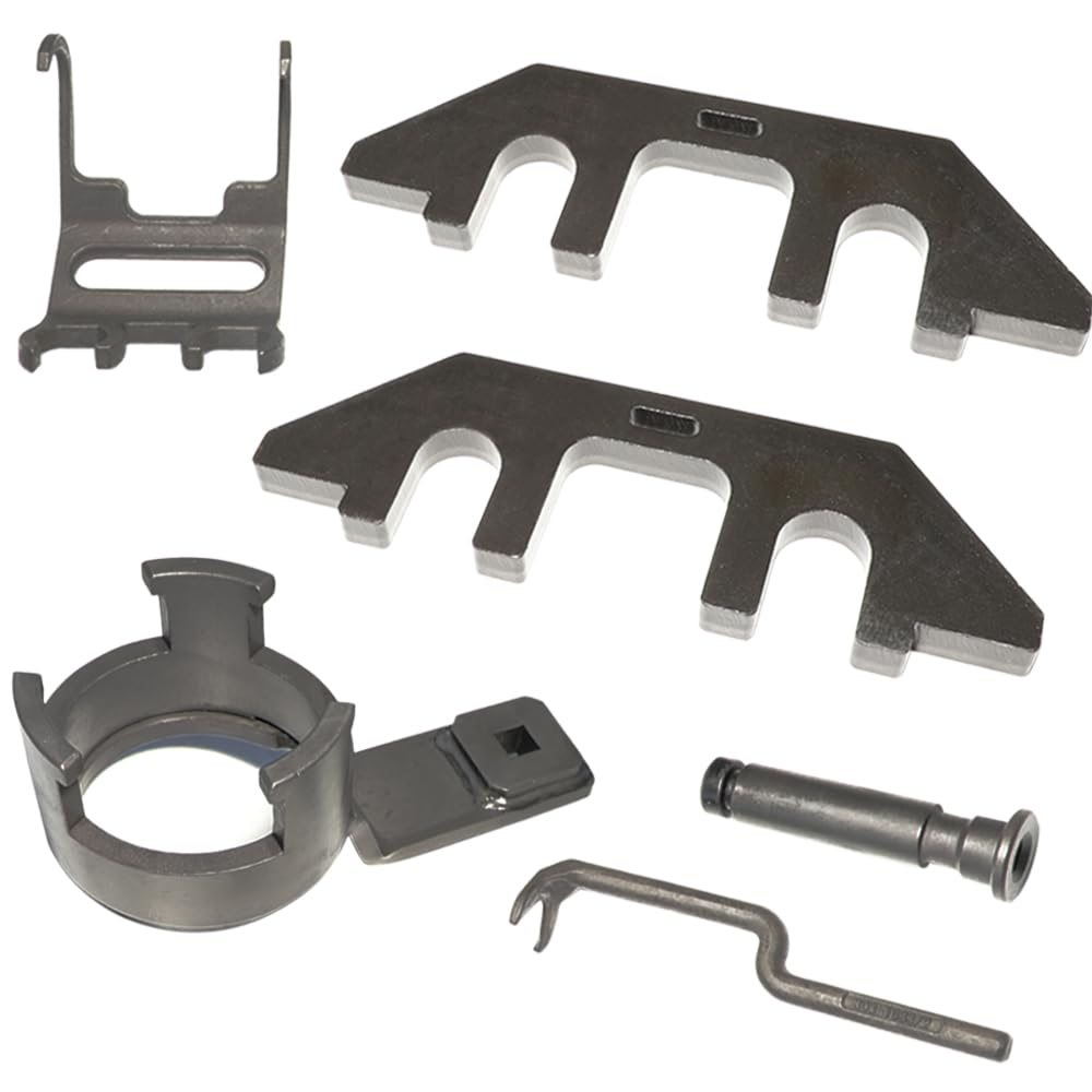 DPTOOL Camshaft Alignment Tool Kit for Ford 3.5L EcoBoost V6 - 303-1655/303-1633, Vibration Damper Pulley Holder