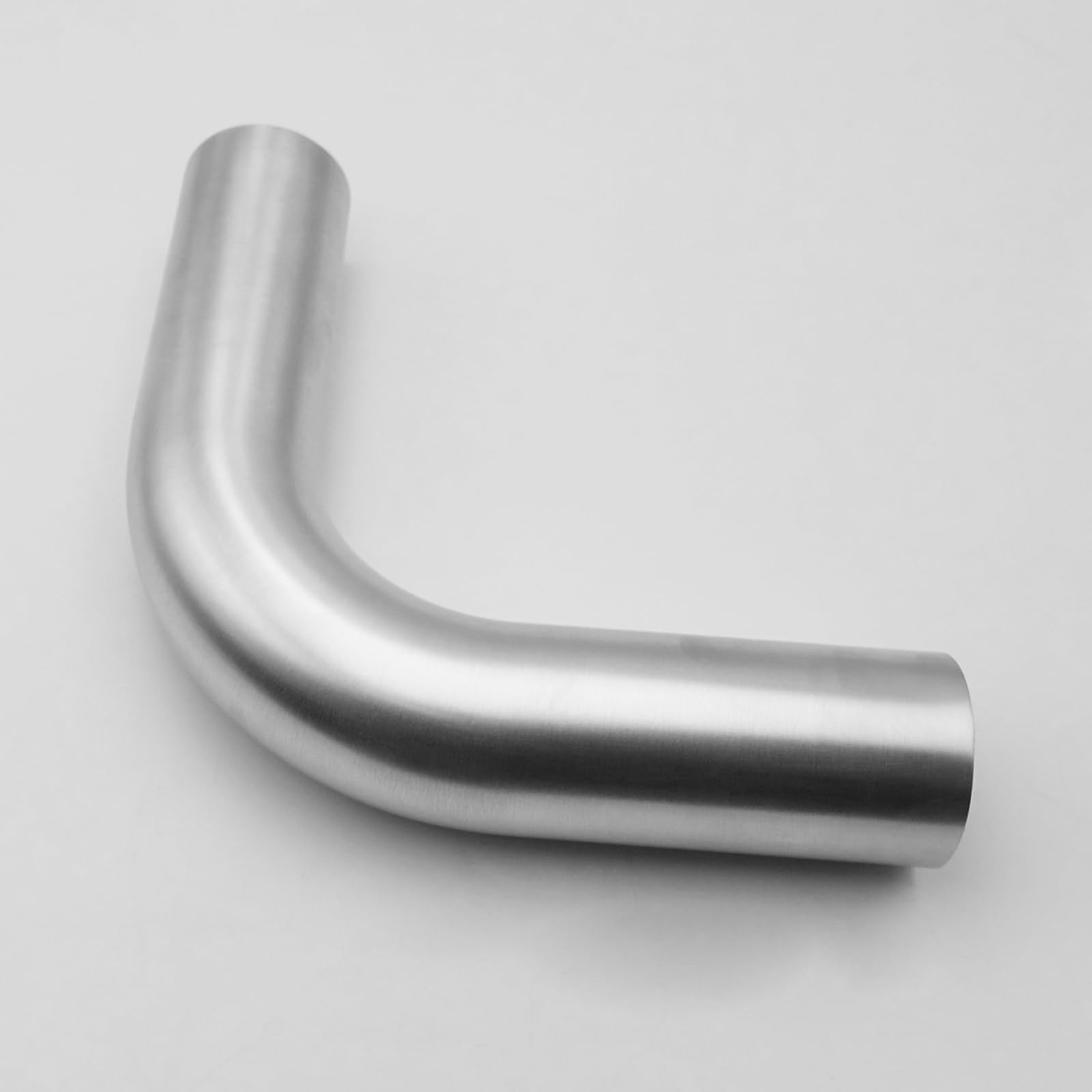 Ac Performance 2.25'' (57Mm) Od 90 Degree Aluminum Elbow Intercooler Pipe Air Intake Tube, 1.5D Radius, Brushed Finish