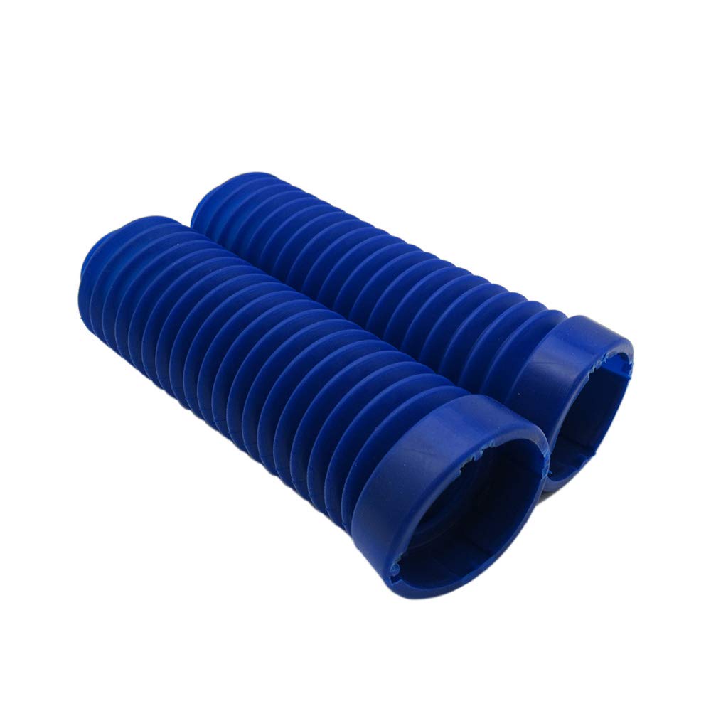 Front Fork Shock Boots For 1983-1986 Honda Atc 250R 350X - Forks Rubber Boot Covers Blue New Set Of 2