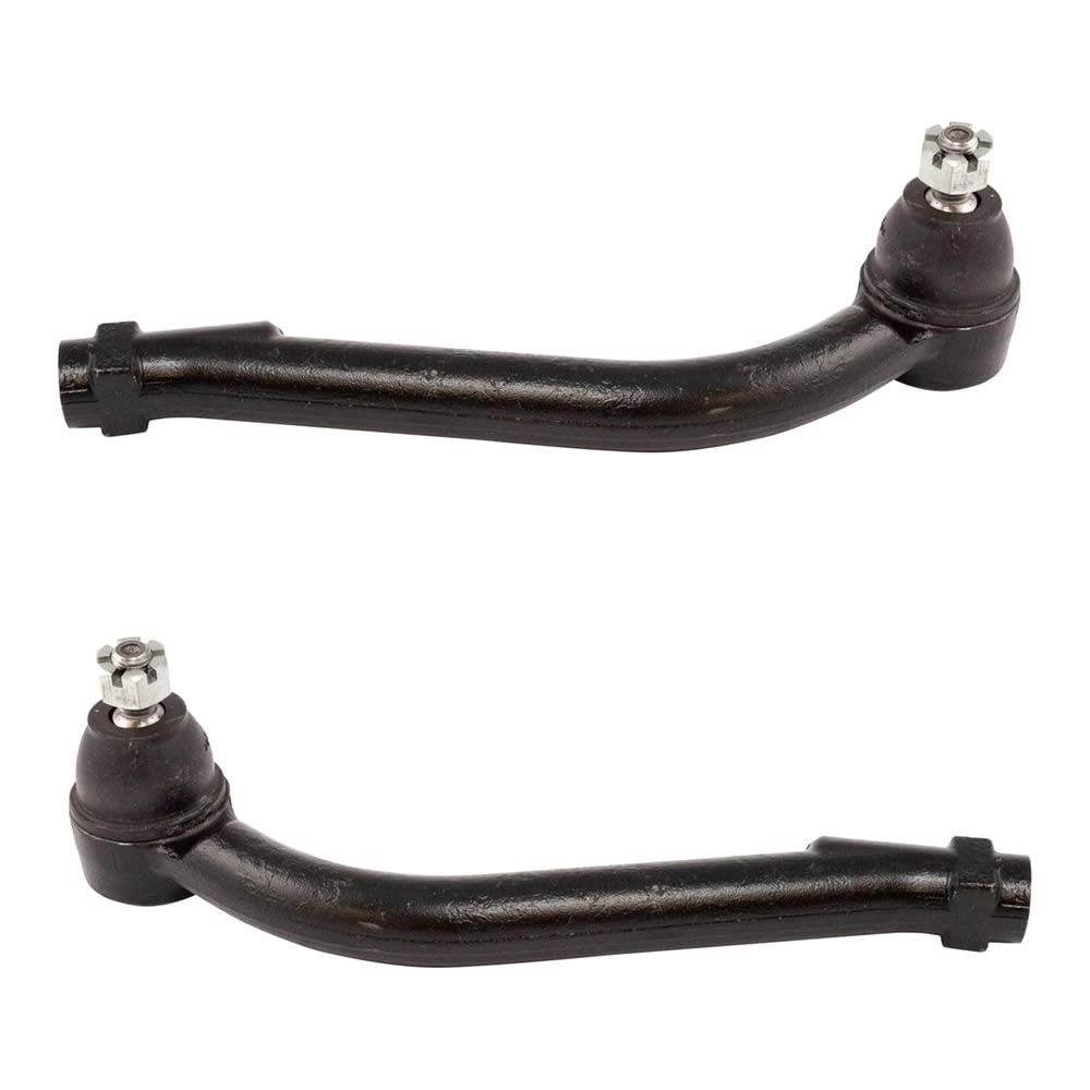 TRQ Front Outer Tie Rod Set Compatible with 2013-2018 Hyundai Santa Fe Santa Fe Sport 2014-2015 Kia Sorento