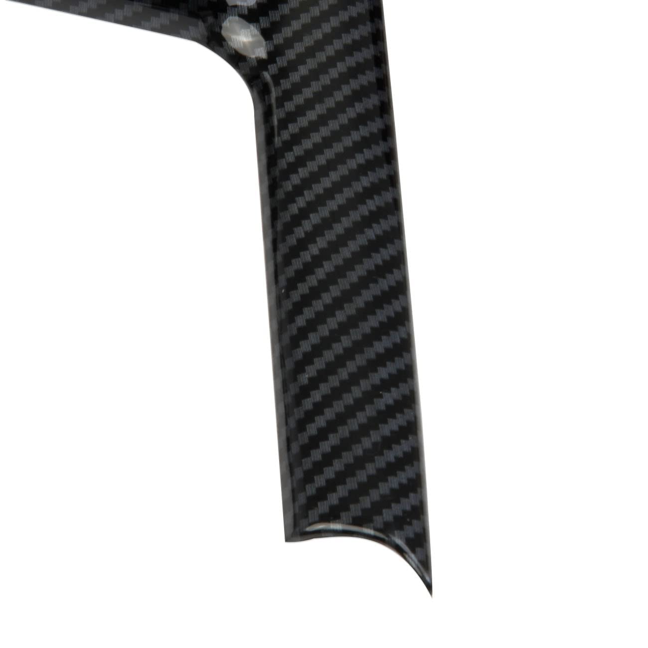 Fewshaw Carbon Fiber Window Lift Switch Panel Cover Trim For 2019-2021 Chevy Silverado 1500/Gmc Sierra 1500 2020-2023 Sierra/Silverado 2500 3500 Hd (Front Door(Not Fit Regular Cab)), 22Jb-Cs19-003-R