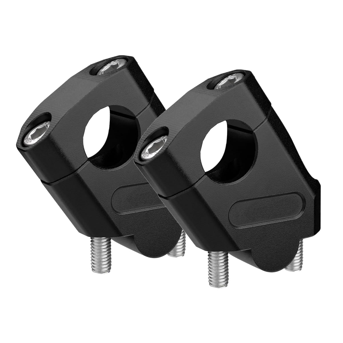 7/8'' Universal Handlebar Bar Risers Motorcycle Bar Clamps 7/8'' Bar For Motorbike Pit Dirt Bikes Black Riser Height 38mm (1.5 '