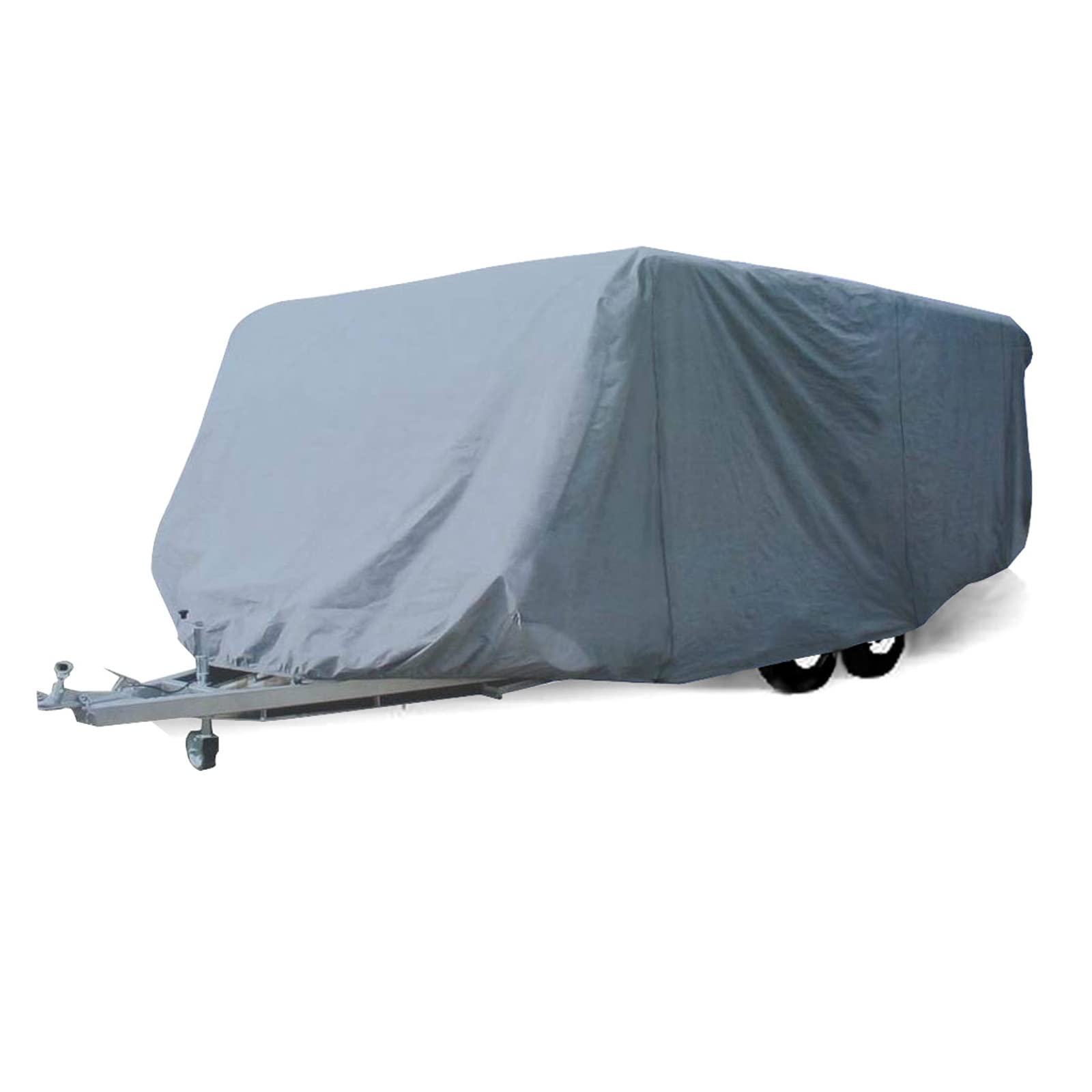 SavvyCraft Economic Guard Travel Trailer Camper Cover, Breathable RV Trailer Cover Fits 18ft to 20ft