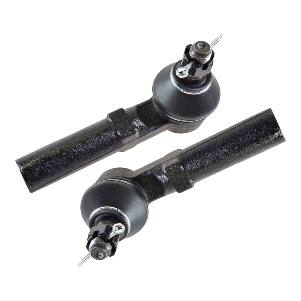 TRQ Front Outer Tie Rod Set Compatible with 1993-2002 Mercury Villager 1990 Nissan Axxess Quest