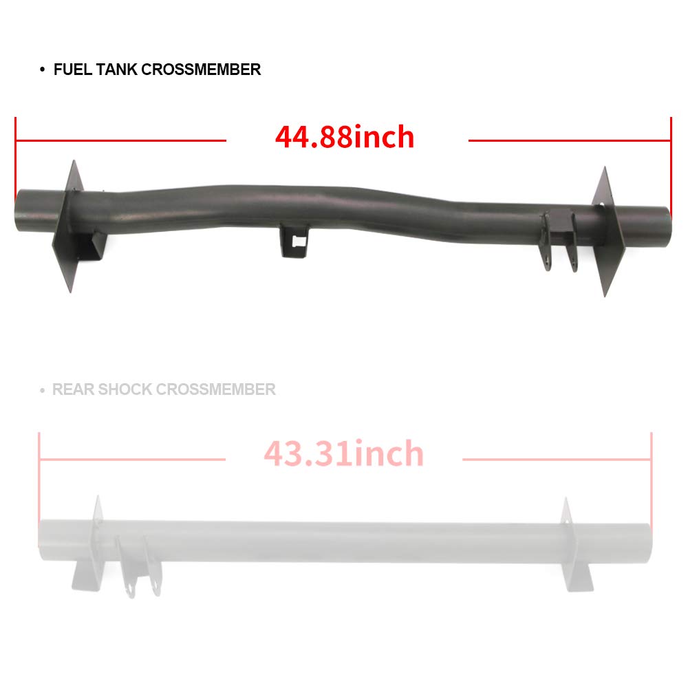 ELITEWILL Rear Cross Member for 1999-2006 Chevy Silverado/GMC Sierra, Alloy Steel, Standard Size