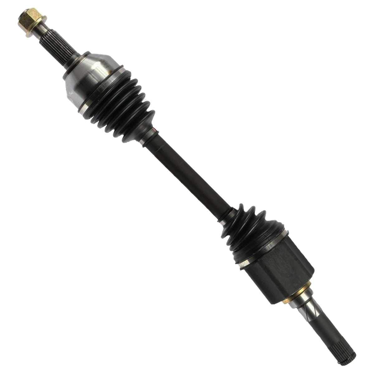 Autoshack Front Cv Axle Drive Shaft Assembly Neoprene Boots Driver Side Replacement For 2008 2009 2010 2011 2012 2013 Nissan Rogue 2014-2015 Rogue Select 2.5L Awd Dsk22656