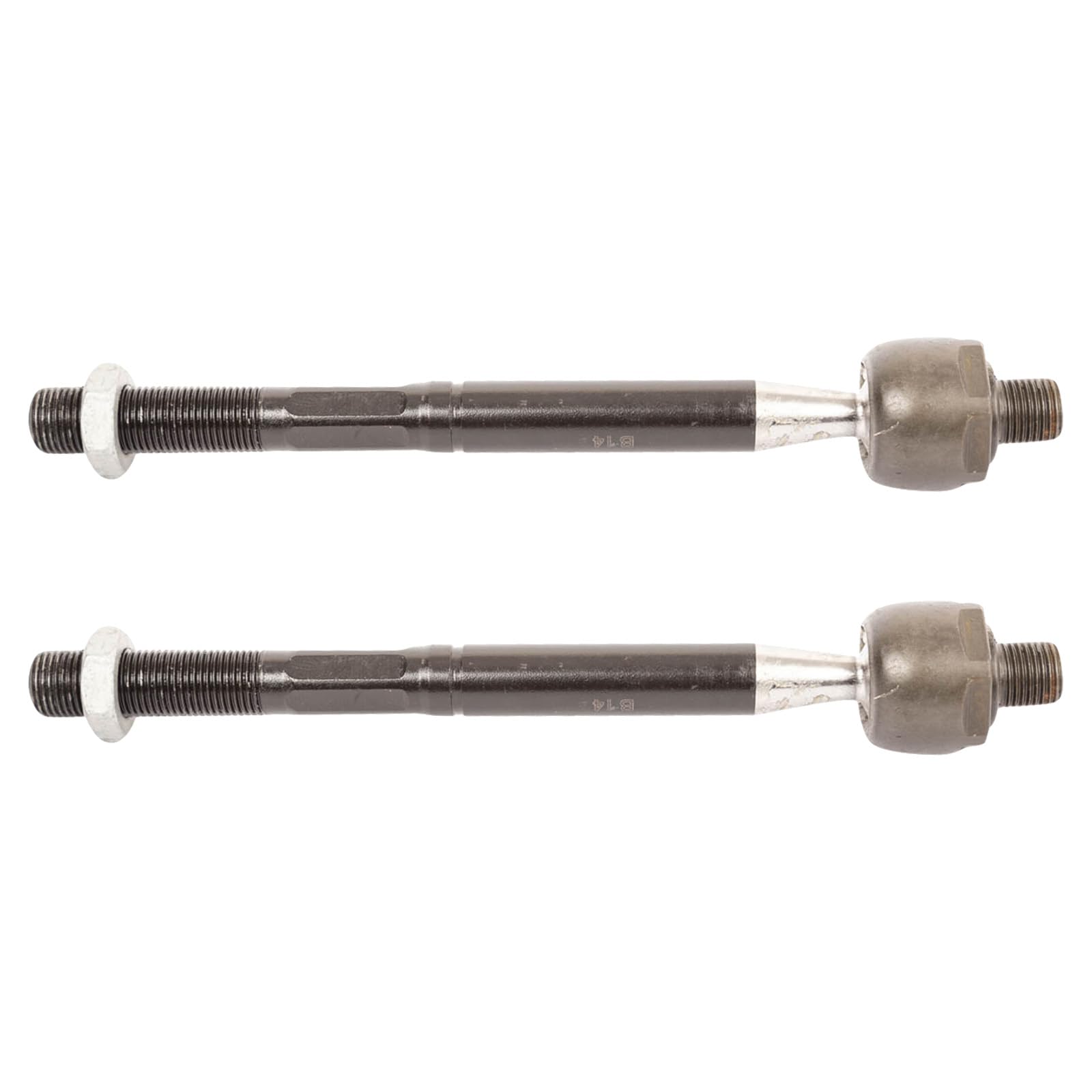 TRQ Front Inner Tie Rod Set Compatible with 2022 Hyundai Kona Electric 2021 Kia Forte Niro Niro EV 2014-2019 Soul 2015-2019 Soul