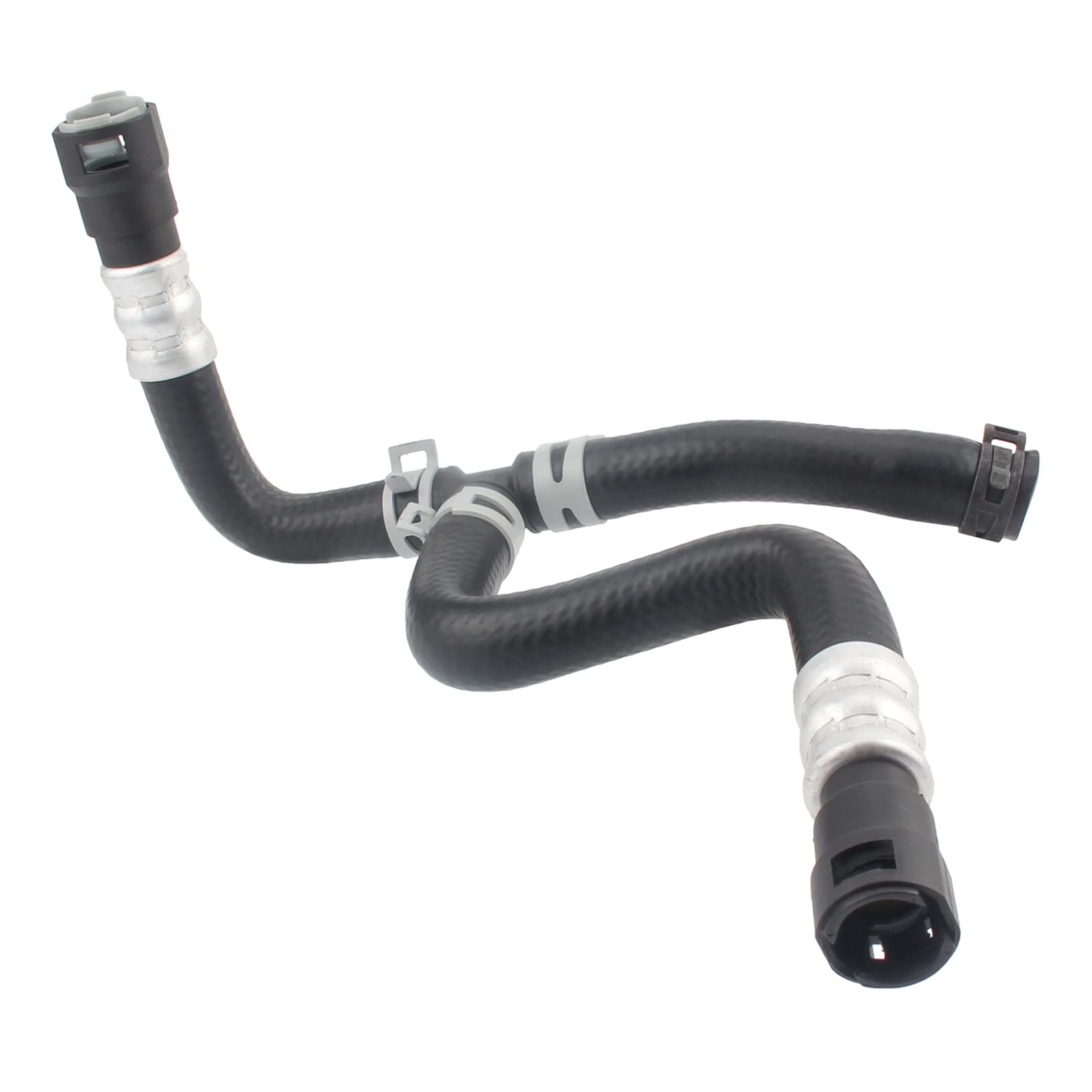 AUTOKAY Inlet Heater Hose for Buick Enclave, Chevrolet Traverse, GMC Acadia - Rubber, Black, Model 20765678