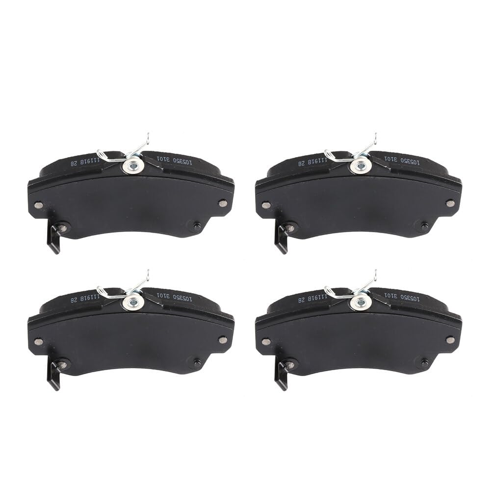 Cciyu D841 Front Semi-Metallic Disc Brake Pads Kit For Chrysler Pt For Cruiser 2001-2010,For Dodge Neon 2003-2005 4Pcs