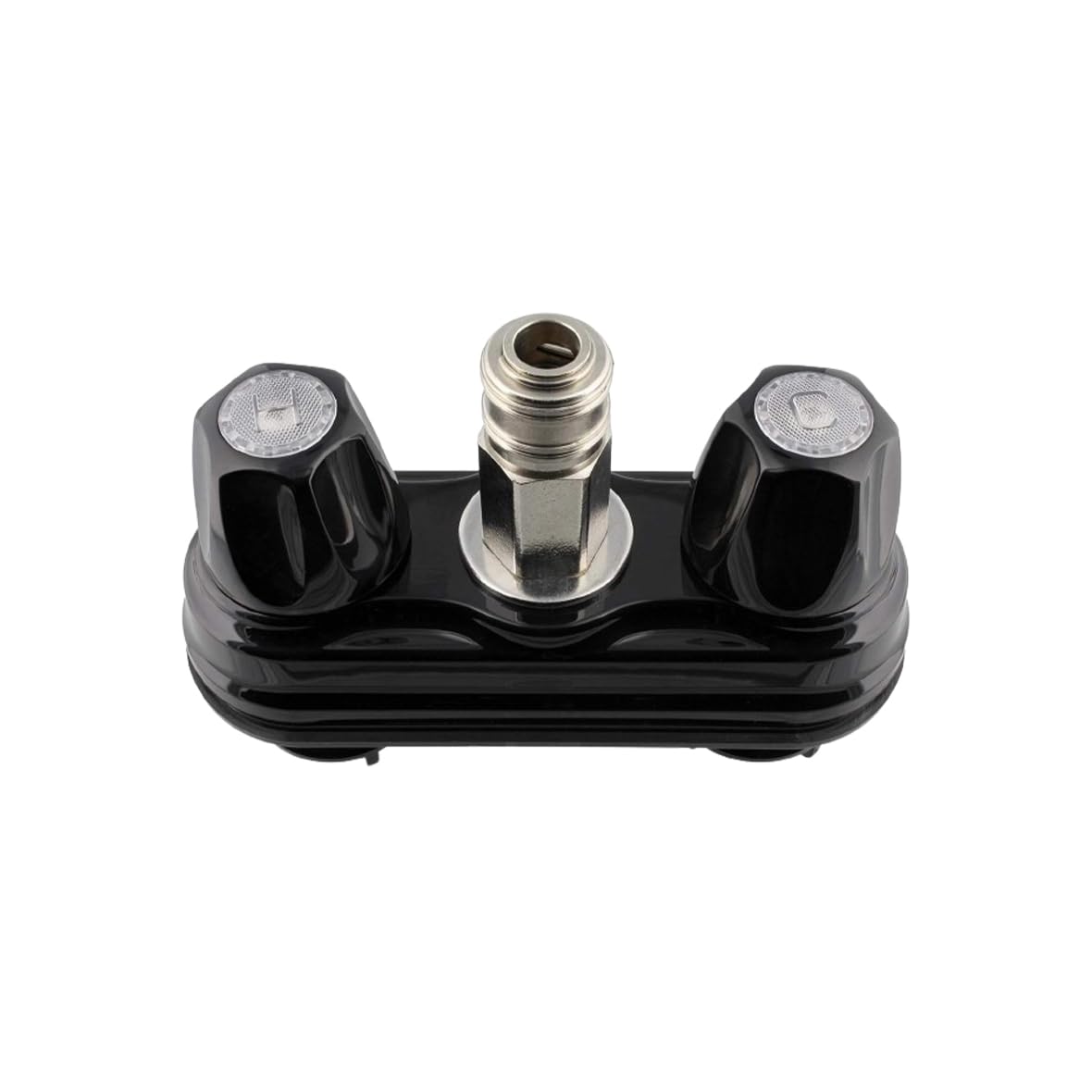 Empire Faucets Rv Outside Shower Valve Kit - 4 Inch Quick Connect Valve And Rv Outdoor Shower Faucet In Black