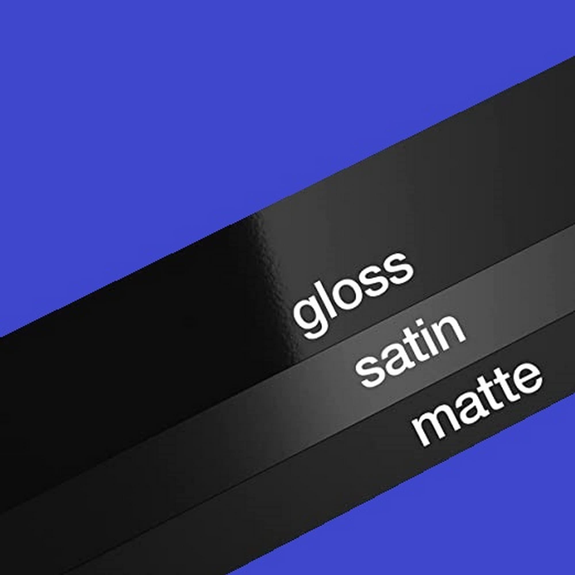 Upromax 3M Vinyl Wrap 2080, Satin Black, 0.5" x 5FT, Air Release Technology for Car Detailing and DIY Projects, Model A3MS12225