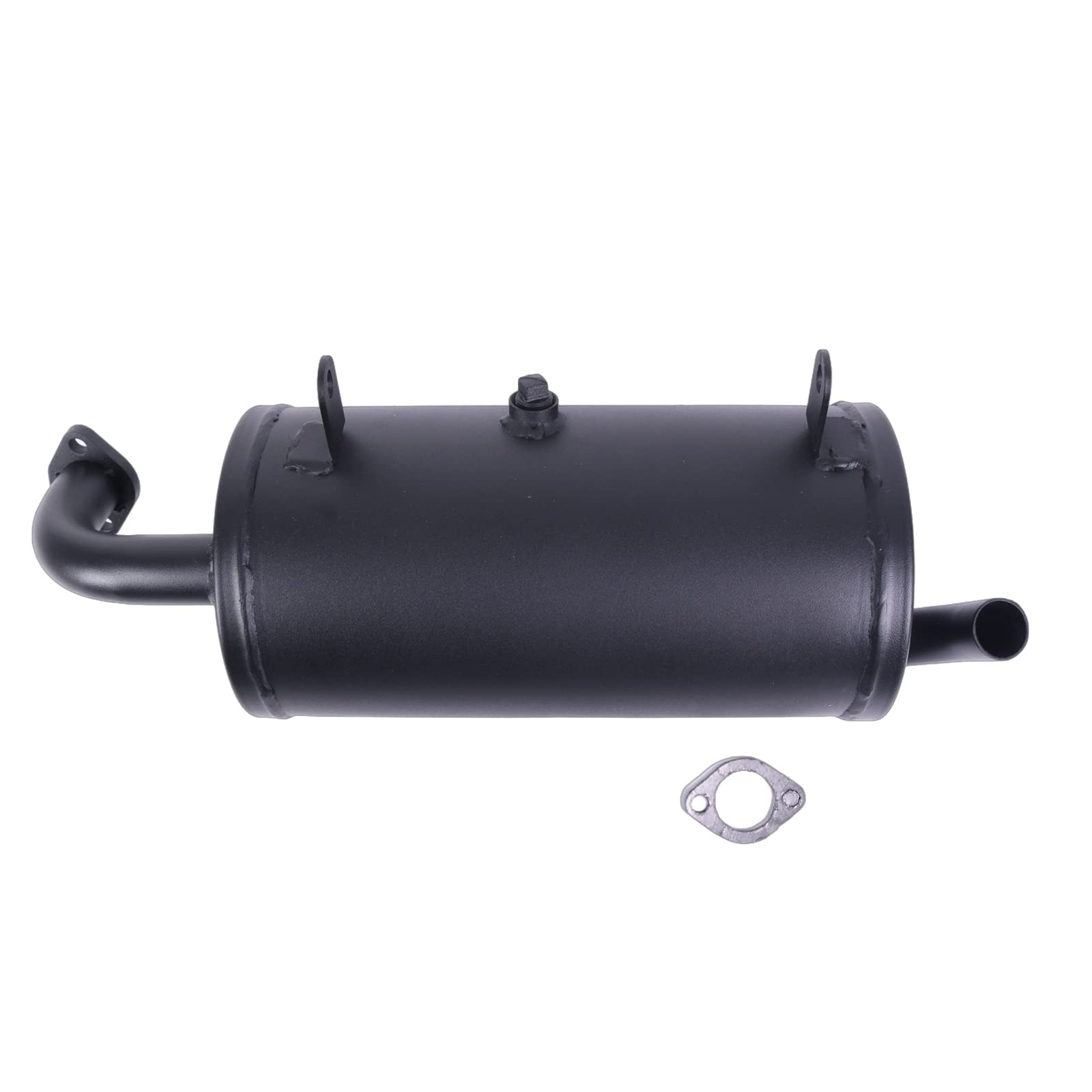 Ztuoauma Exhaust Muffler 18091-0235 18091-0487 With Gasket 11061-0132 Compatible With 2004-2020 Kawasaki Mule 600 2X4 610 4X4 Sx