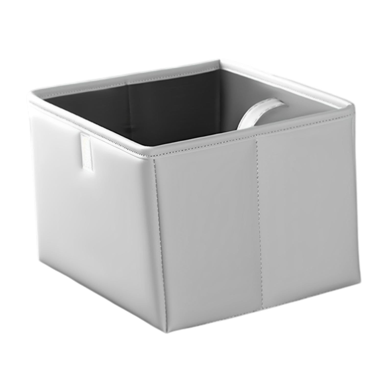 Bnf Foldable Back Seat Car Trash Bin Portable Tear Resistant with Hanging Straps White | Parts & Accessories | Car & Truck Parts