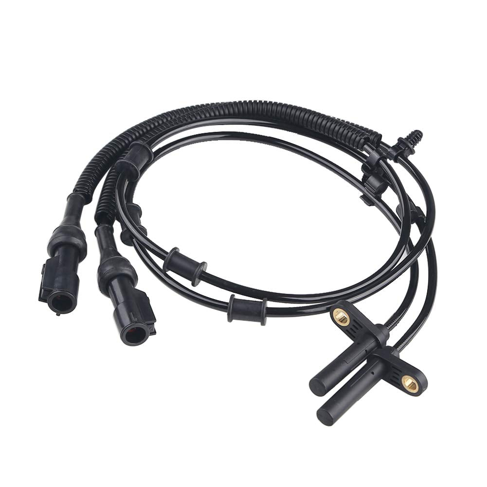 WMPHE Compatible with 1 Pair Front Left & Right ABS Wheel Speed Sensor Ford F150 2005 2006 2007 2008, Lincoln Mark LT 2007 2008,
