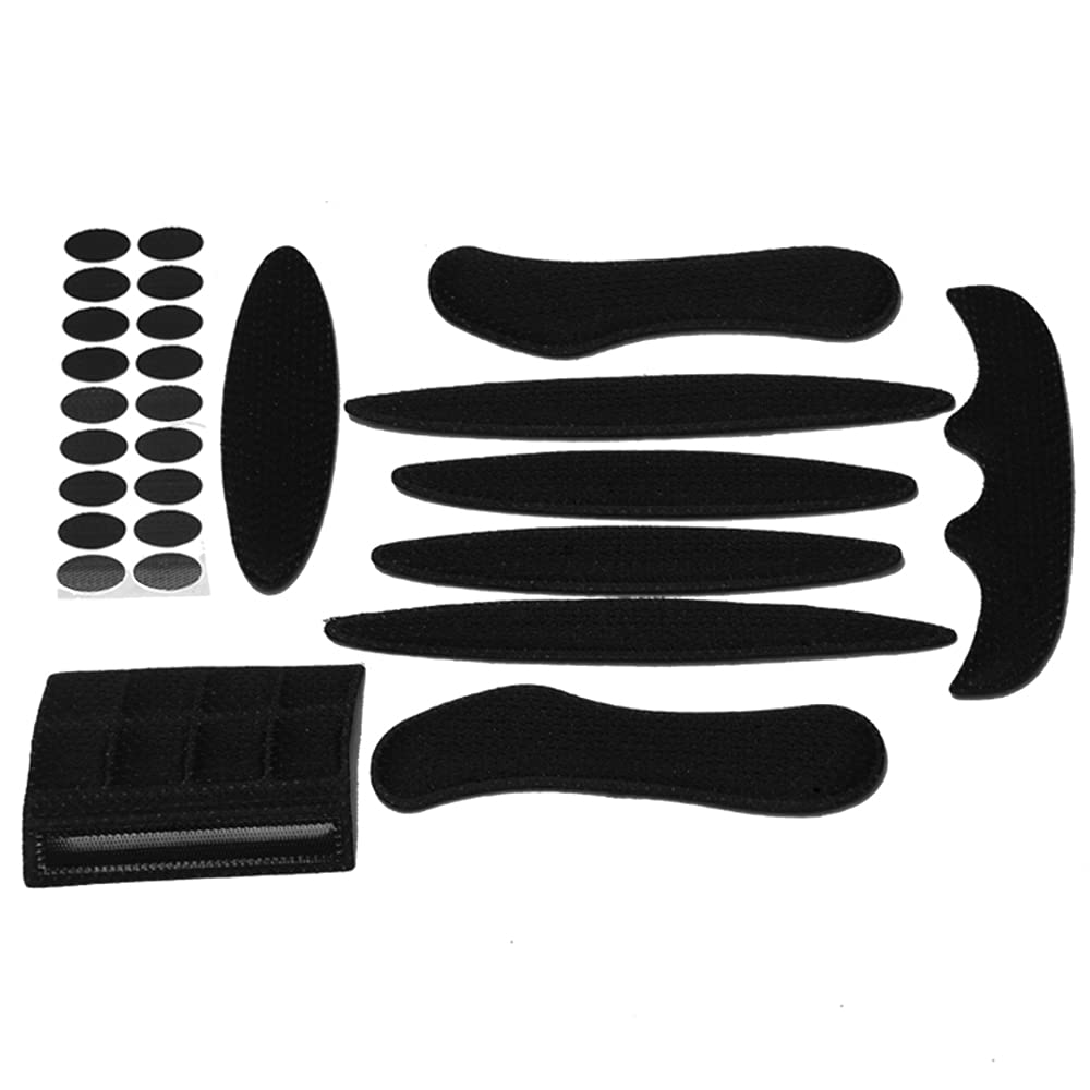 Mtghyare Universal Bike Helmet Foam Pads Padding Kit Set Replacement Cycling Padding Pads Cushions For Bike Cycling Helmet
