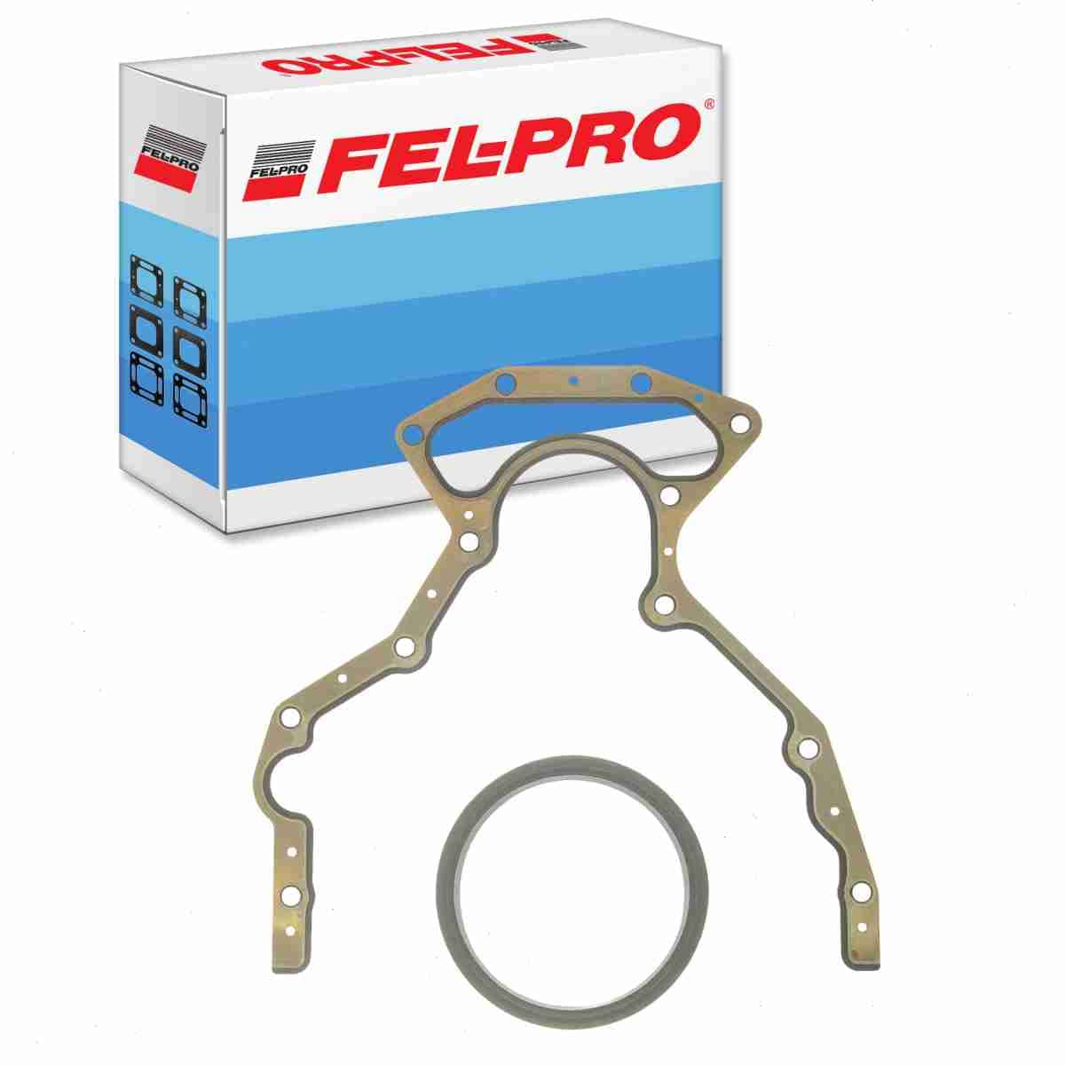 Rear Engine Crankshaft Seal Kit compatible with Chevrolet Silverado 1500 4.8L 5.3L 6.0L 6.2L V8 1999-2013