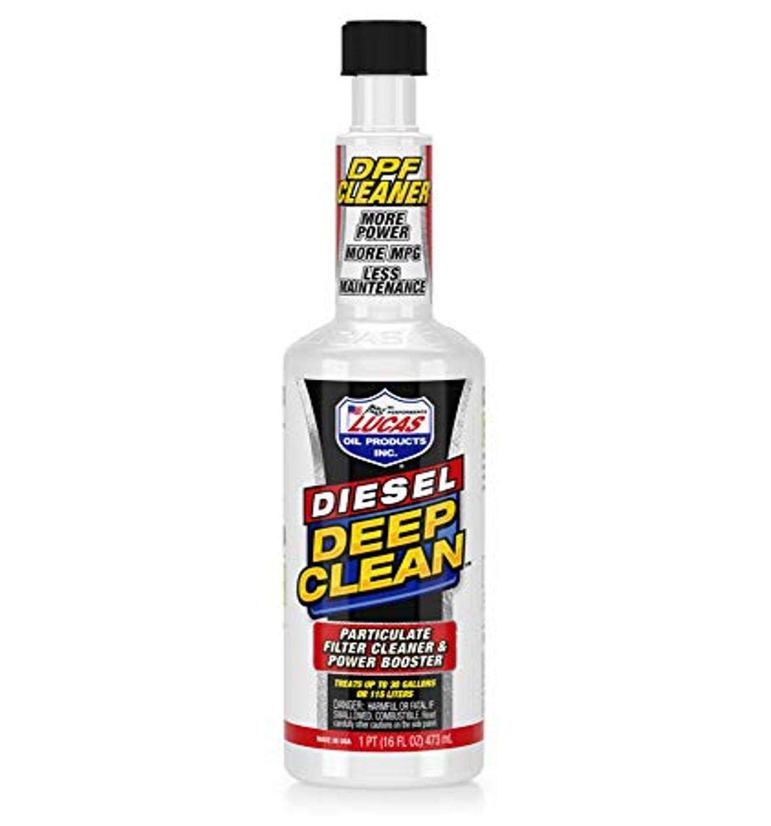 Lucas Oil 10872 Oil Diesel Deep Clean, 16 Ounce
