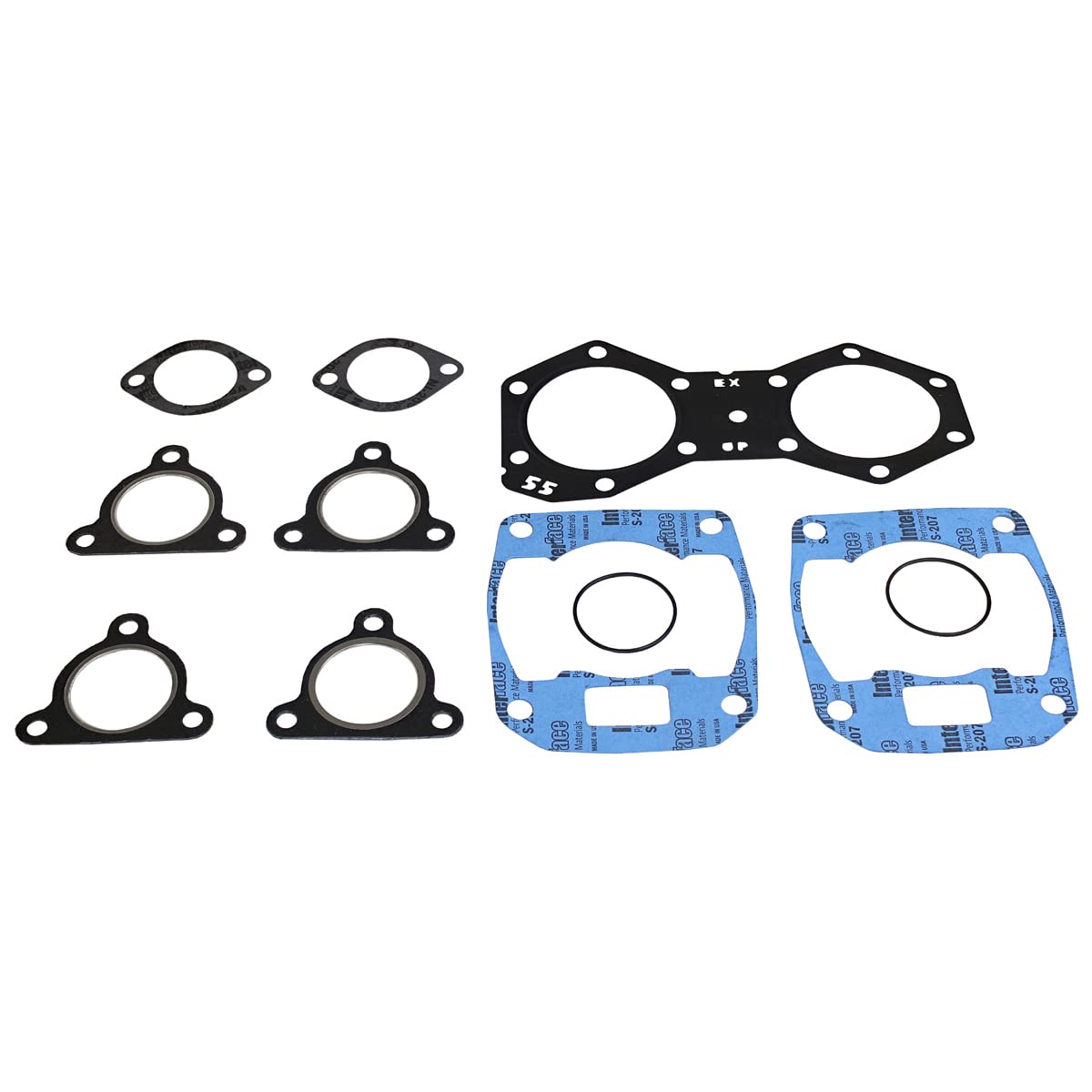 SPI, 09-710238, Top End Gasket Kit Most 1999-2003 Polaris 550 F/C Snowmobiles SEE LIST