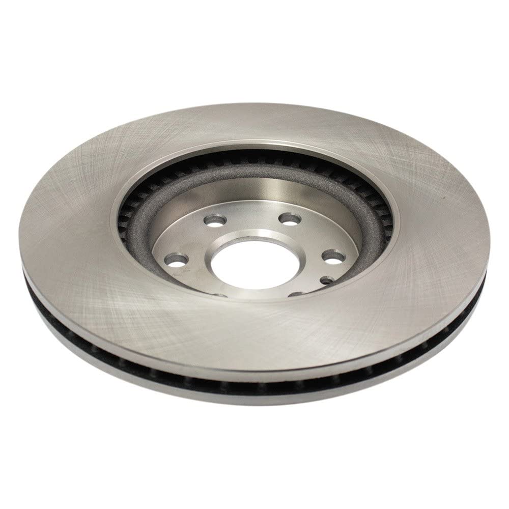 Trq Front Brake Rotors Set Vented Compatible With 2010-2016 Cadillac Srx 2011 Saab 9-4X