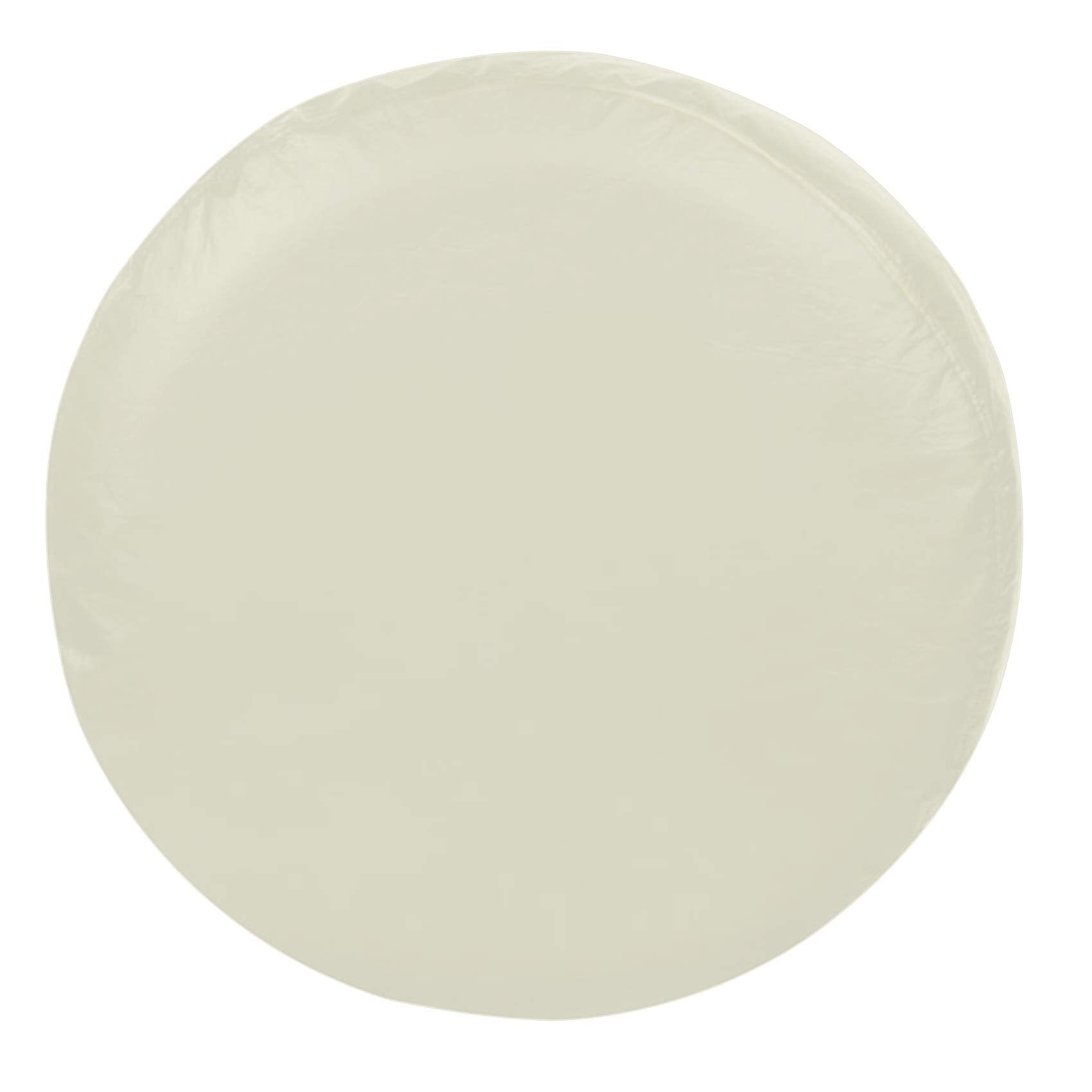 Explore Land Tough Spare Tire Cover Universal Fit Trailer, Rv, Suv, Truck (Fits Tire Diameters 28''-29.75'', Off-White)