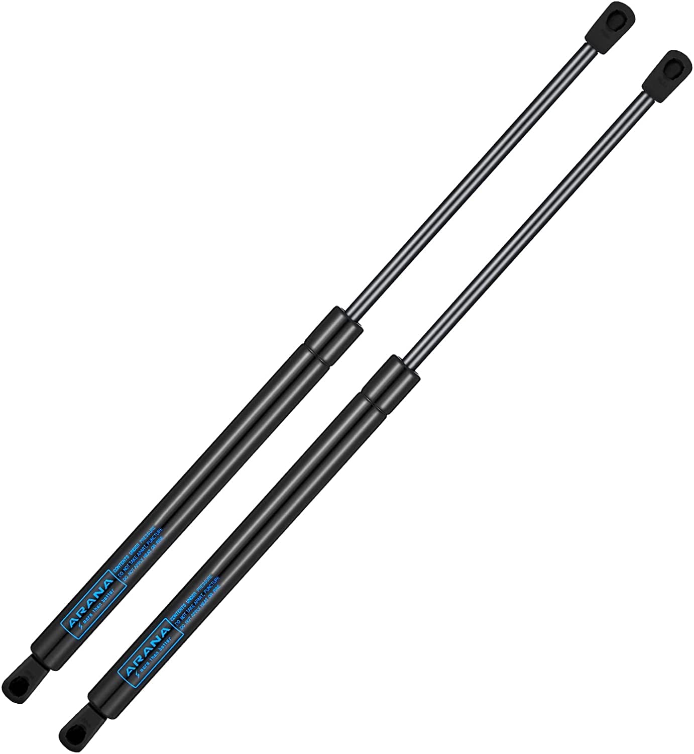 Arana C1608789 17 Inch 80 Lb Gas Struts Spring Shocks C16-08789 17 '' 80Lb Lift Support For Camper Shell Motorhome Basement Boat