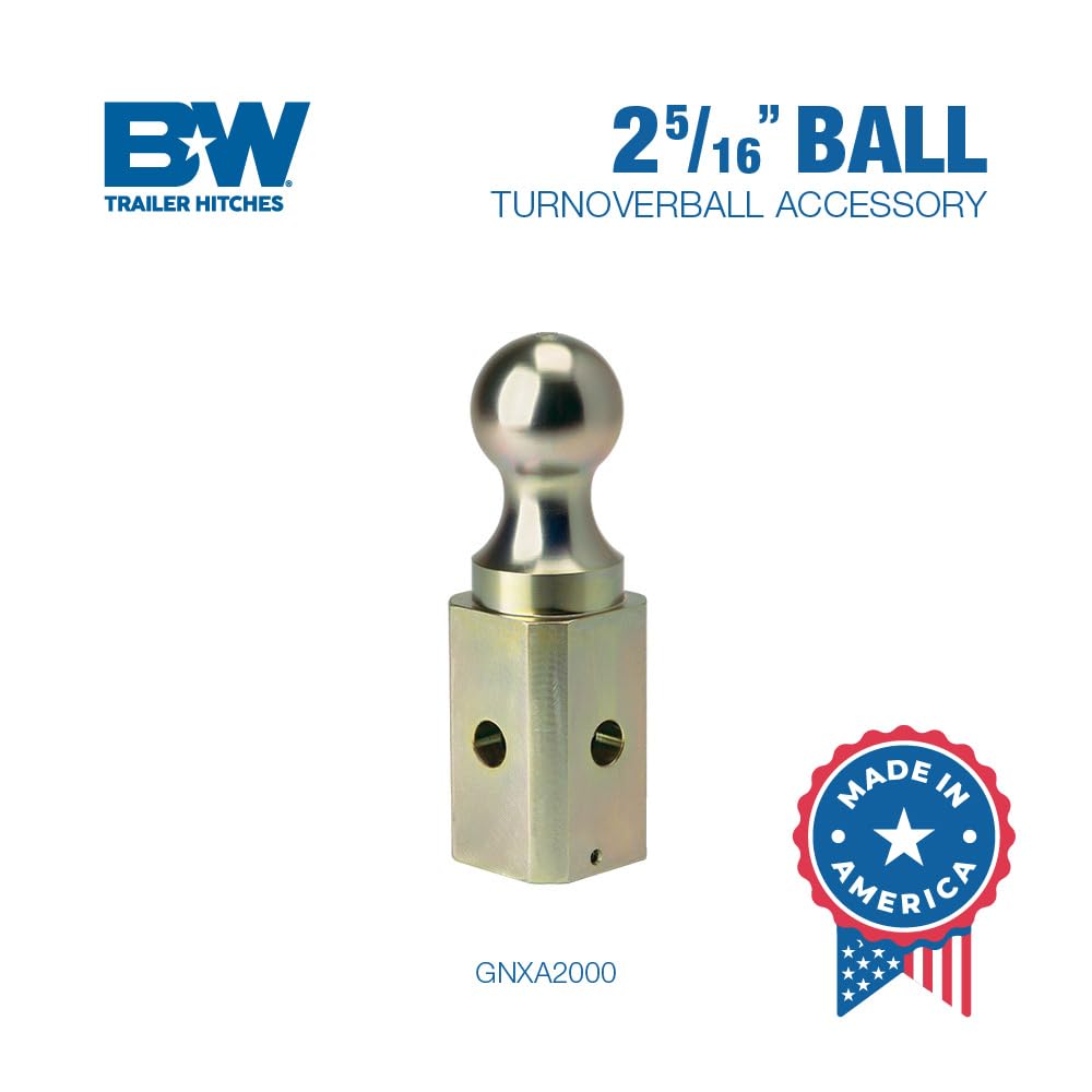 B&W Trailer Hitches Gnxa2000 Turnoverball 2-5/16'' Hitch Replacement Ball