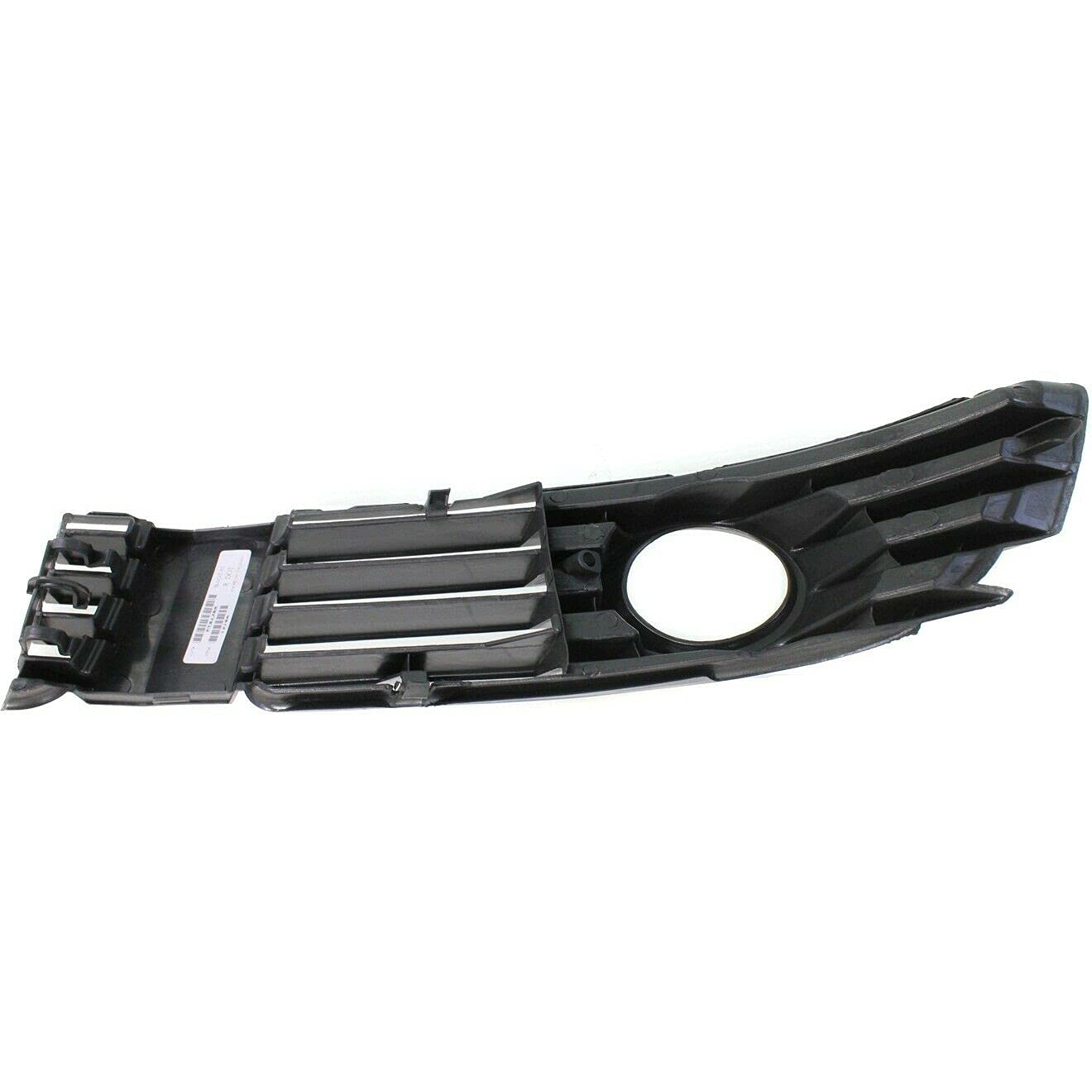 DAT AUTO PARTS Front Right Passenger Side Fog Light Bezel Grille Bumper Insert Replacement For 2001-2005 Volkswagen Passat Black