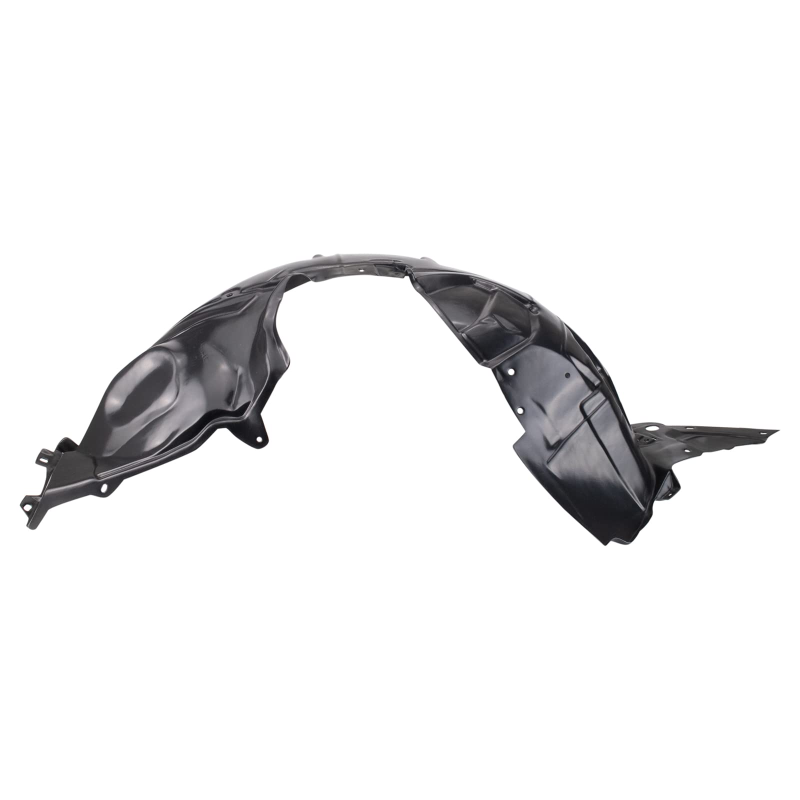 Trq Inner Fender Liner Set Compatible With 2009-2014 Nissan Cube Ni1248125 Ni1249125