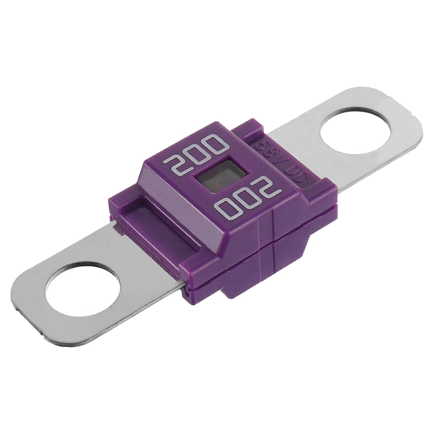 Bojack 200 Amp Ami/Midi Fuse Holders And High Current Bolt-On Midi Fuses 200A For Cars Trucks Vehicles (Pack Of 2