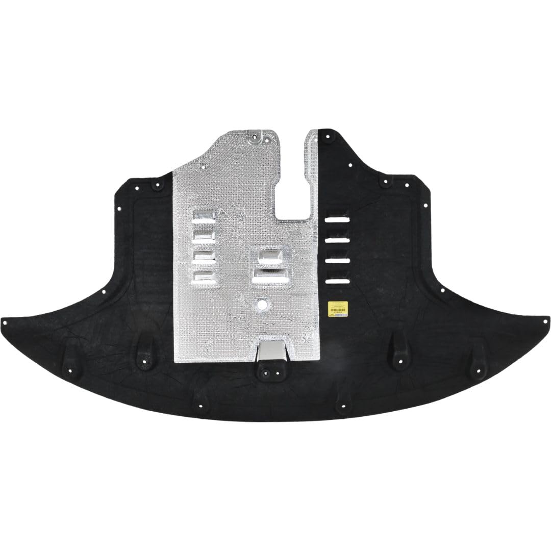 Garage-Pro Front Engine Splash Shield Compatible with 2016-2020 Kia Sorento, Engine Under Cover, Vacuum Form, With Aluminum Pad,