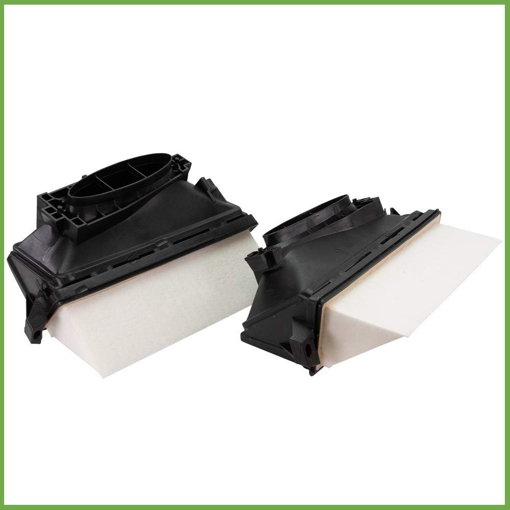 Ecogard Xa11843 Premium Engine Air Filter (Set Of 2) Fits Mercedes-Benz Ml350 3.0L Diesel 2012-2015, Gl350 3.0L Diesel 2013-2016, S350 3.0L Diesel 2012-2013, Gls350D 3.0L Diesel 2017