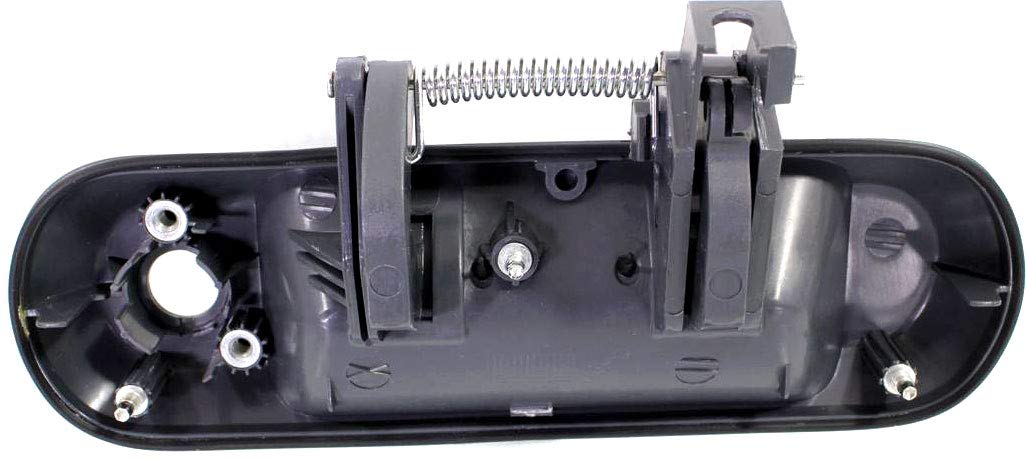 Evan Fischer Exterior Door Handle Compatible with 2005-2015 Nissan Xterra Rear - Back Door Partslink NI1915108