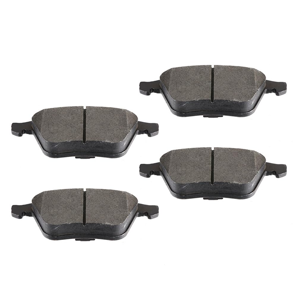 Cciyu D1111 Front Semi-Metallic Disc Brake Pads Kit For Audi A4 2001-2009,For Audi A4 Quattro 2005-2009,For Audi A6 2005-2010,Fo