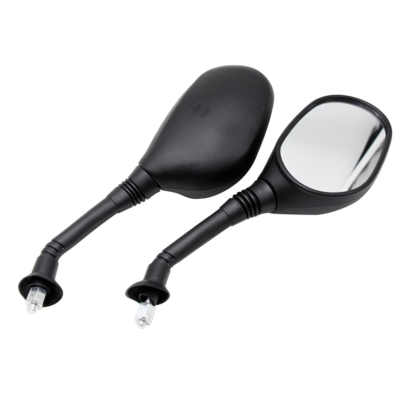 PRO BAT 8mm Rear View Mirror Motorcycle Scooter ATV Dirt Bike Rearview Mirror for GY6 50cc 125cc 150cc 250cc Scooter Moped Motor