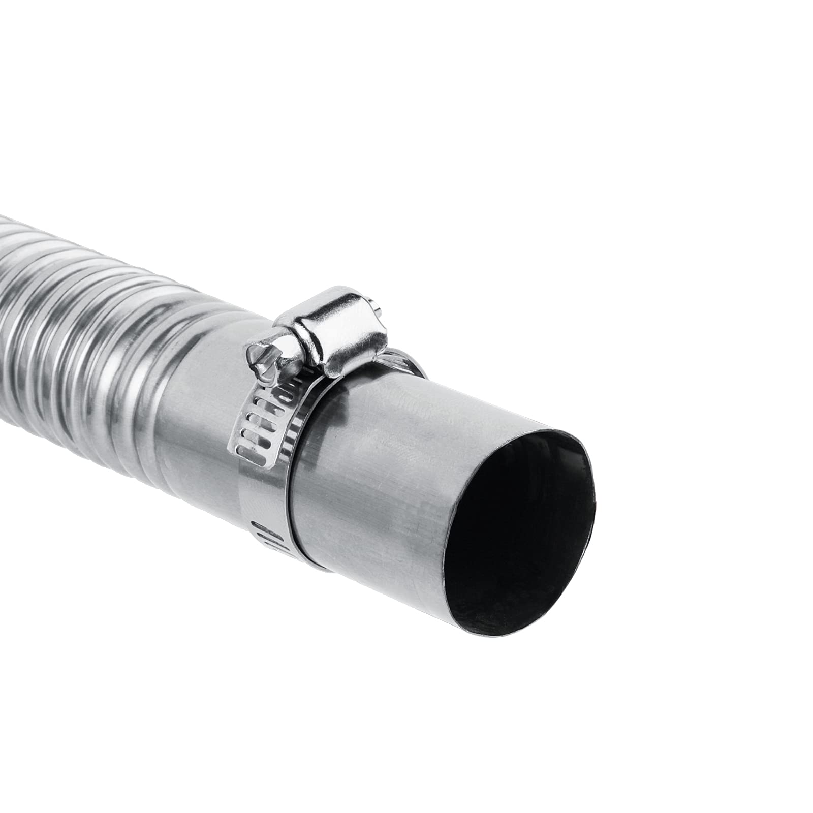 COLOR TREE 1 Inch Stainless Steel Exhaust Pipe for Parking Air Heater 60CM Silver - Model SKUB09259
