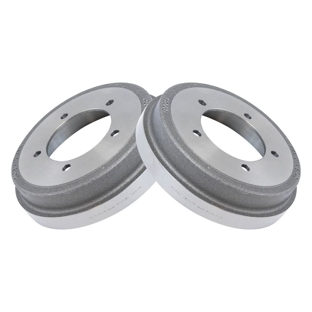 Trq Rear Brake Drum Pair Set For 2000-2005 Suzuki Grand Vitara / 2000-2004 Chevy Tracker / 2000-2004 Suzuki Vitara